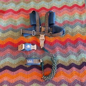 Toddler harness with tether